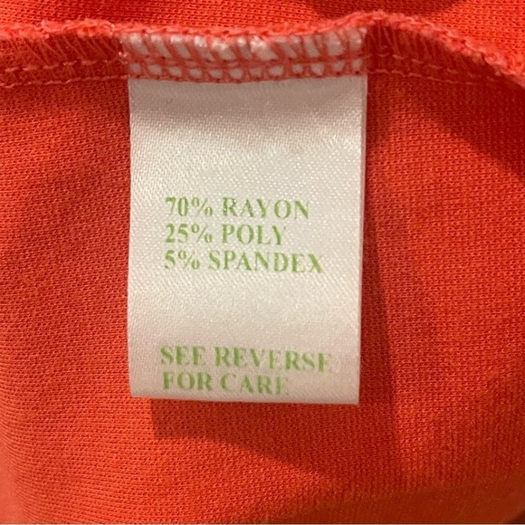 Lilly Pulitzer Orange White Mini Mod Shift Dress 1960's Garden Party 0 Vintage - Picture 8 of 11